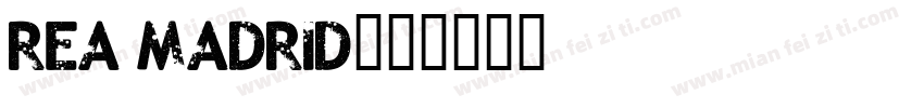 Rea Madrid字体转换